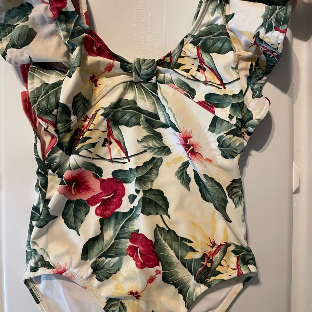 Janie and Jack Floral One-Piece Swimsuit